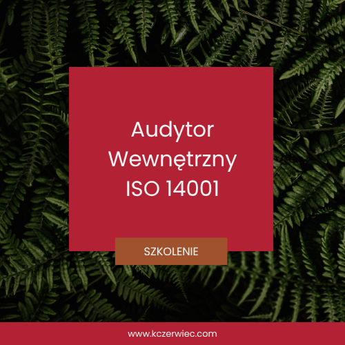 ISO 14001 Audytor Wewnętrzny